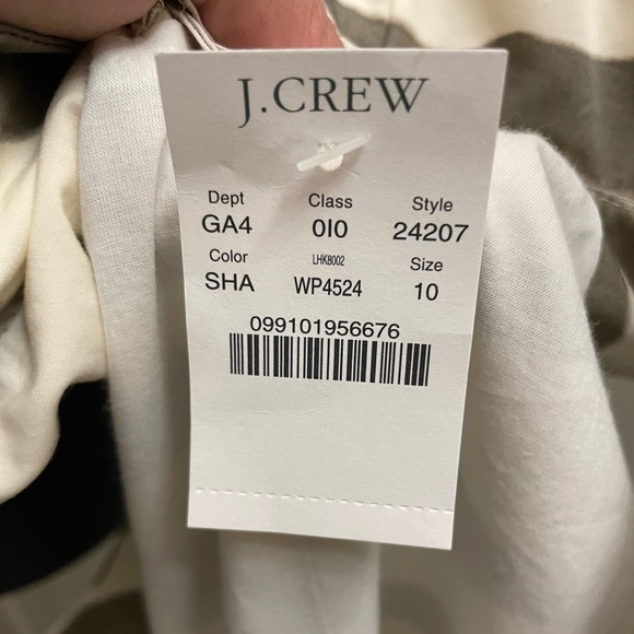 J. Crew Zebra-Striped Dress - Picture 5 of 6